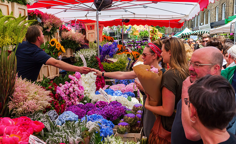 Columbia Road Flower Market