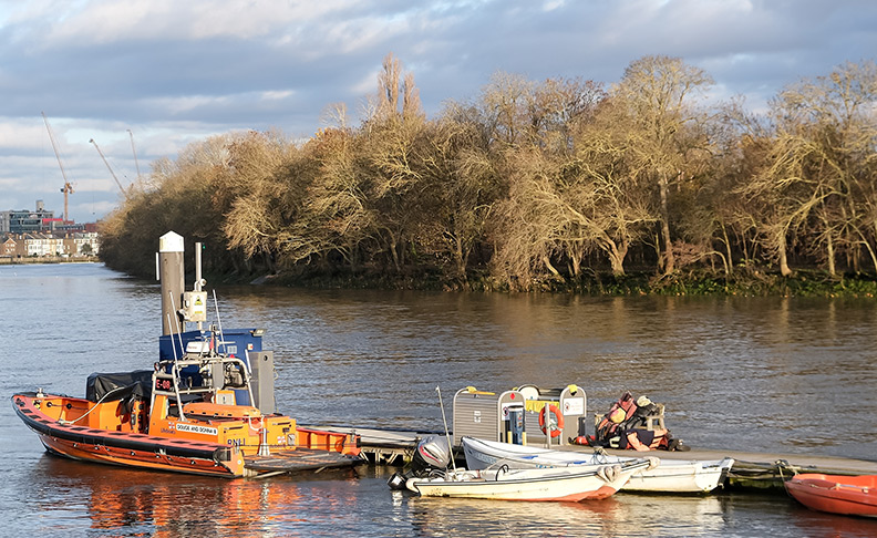 Chiswick Pier and Thames Path