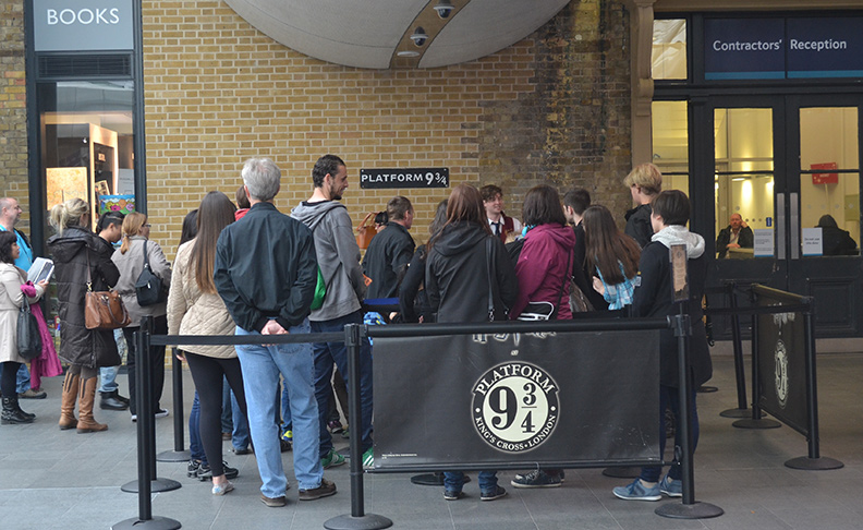 The Harry Potter Platform 9¾