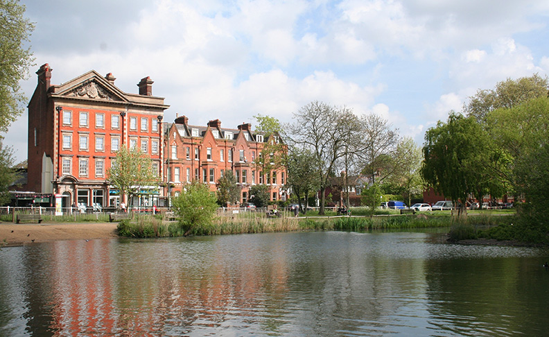 Barnes Village Pond