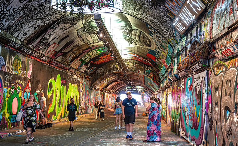 Leake Street Graffiti Tunnel